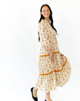 Chopin Mosaic Tiered Dress