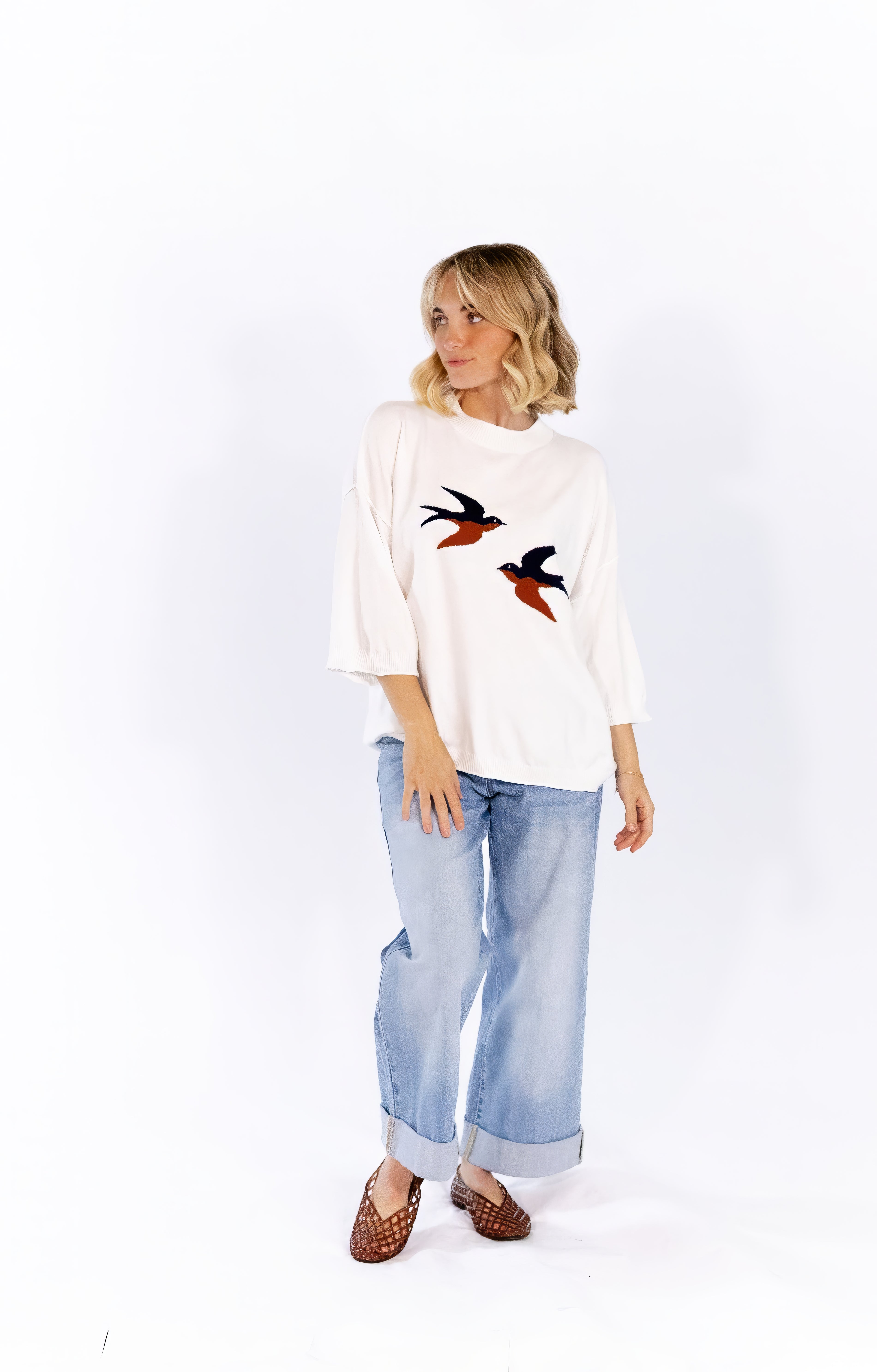 Birds of a Feather Knit Top