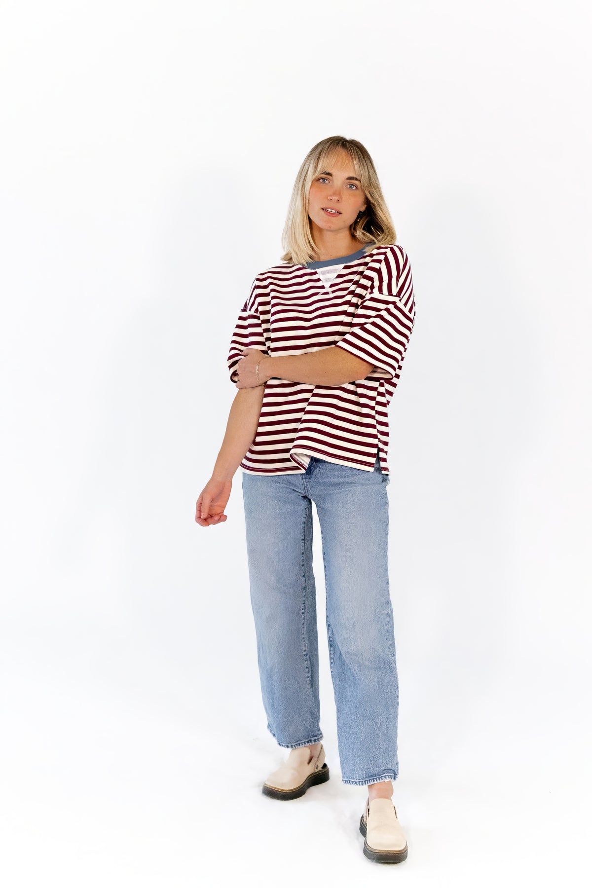 Vickie Striped Tee