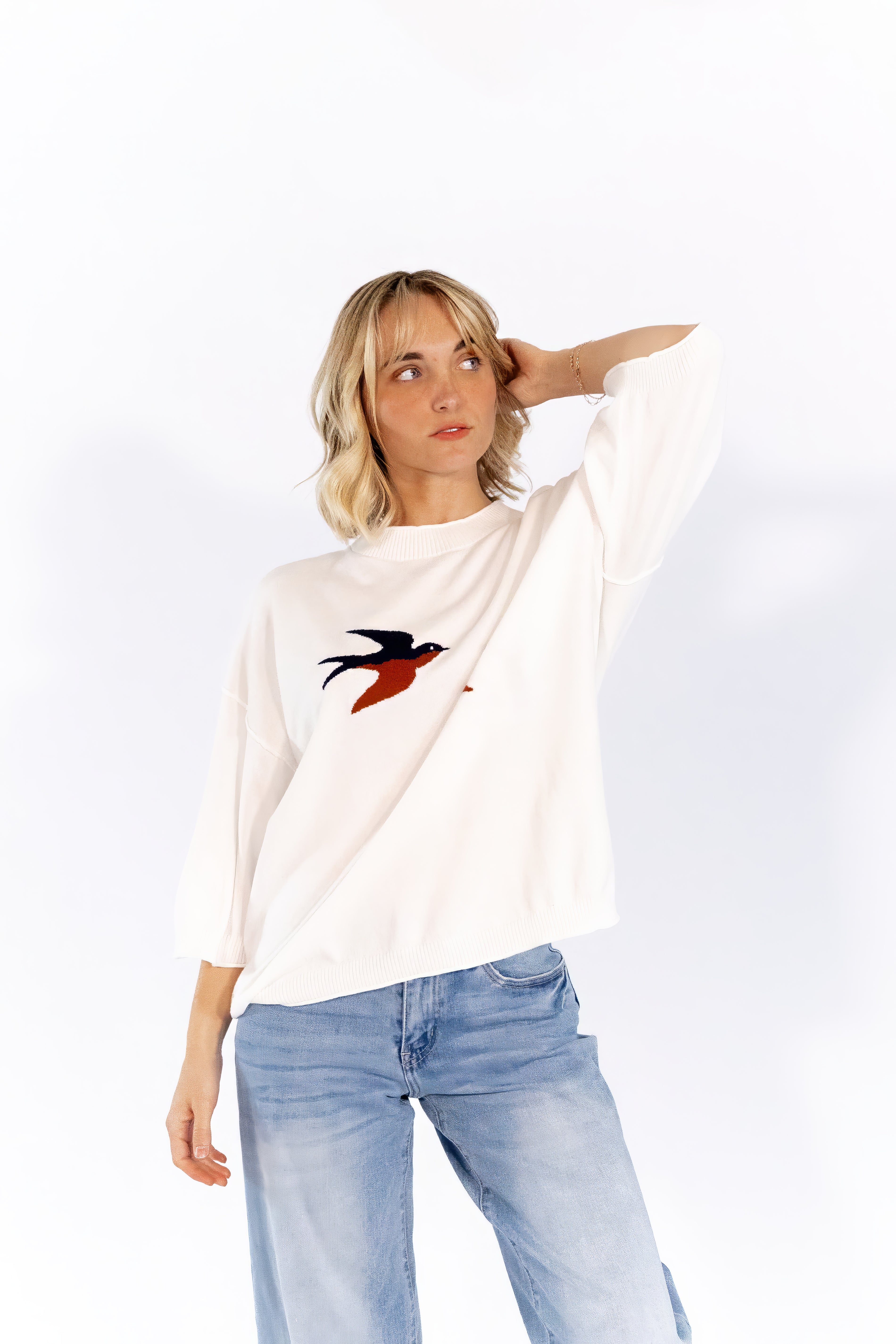 Birds of a Feather Knit Top