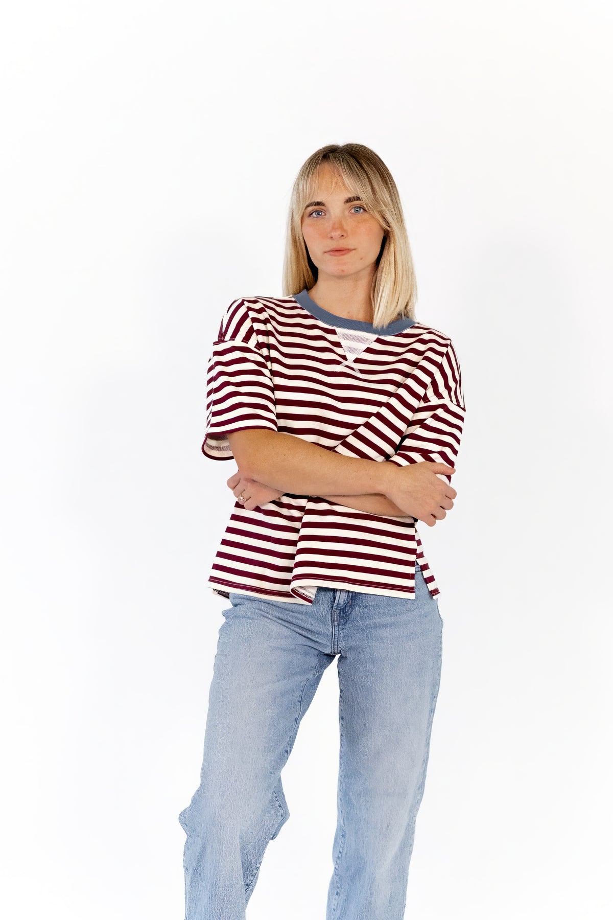 Vickie Striped Tee
