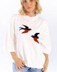 Birds of a Feather Knit Top