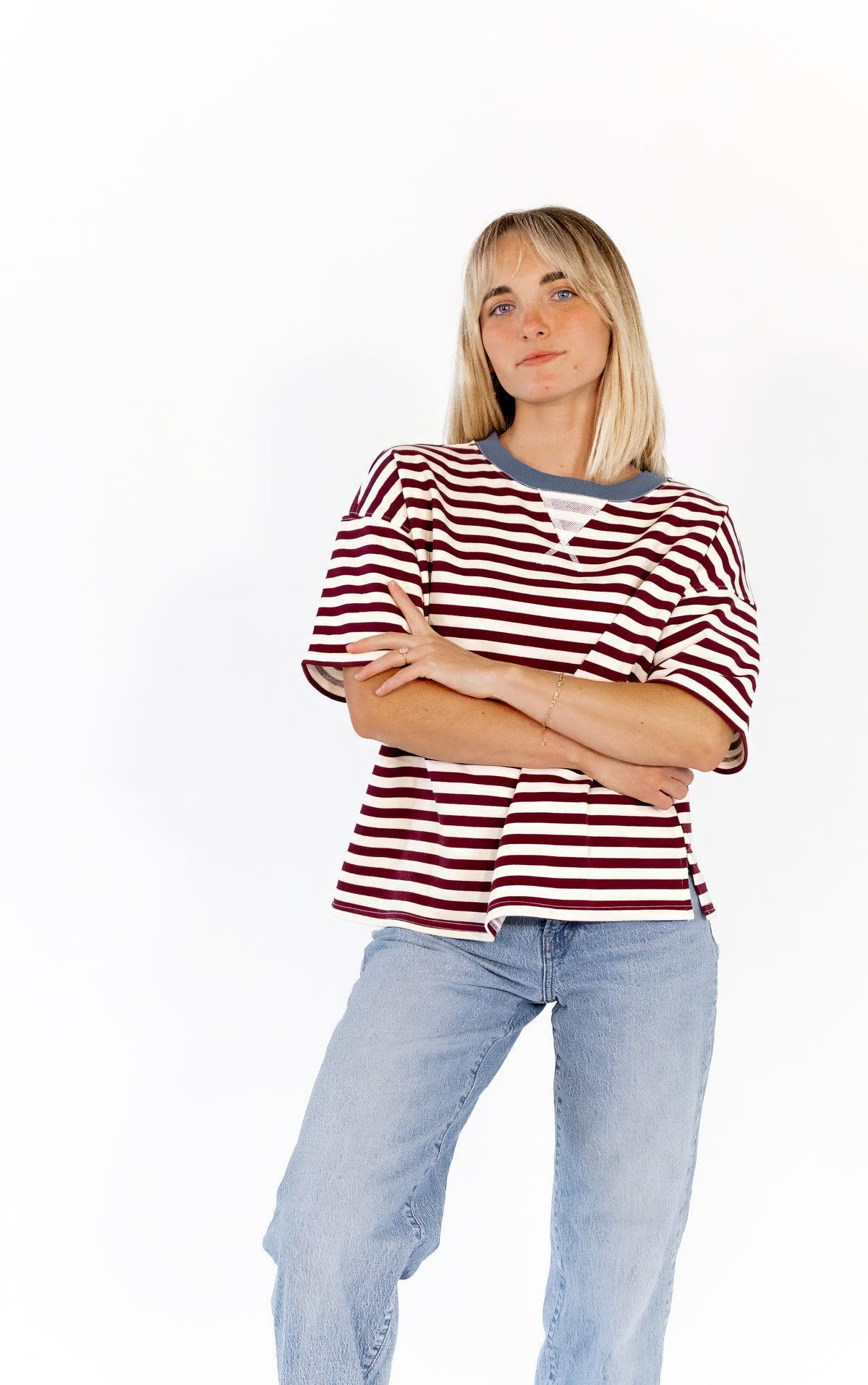 Vickie Striped Tee