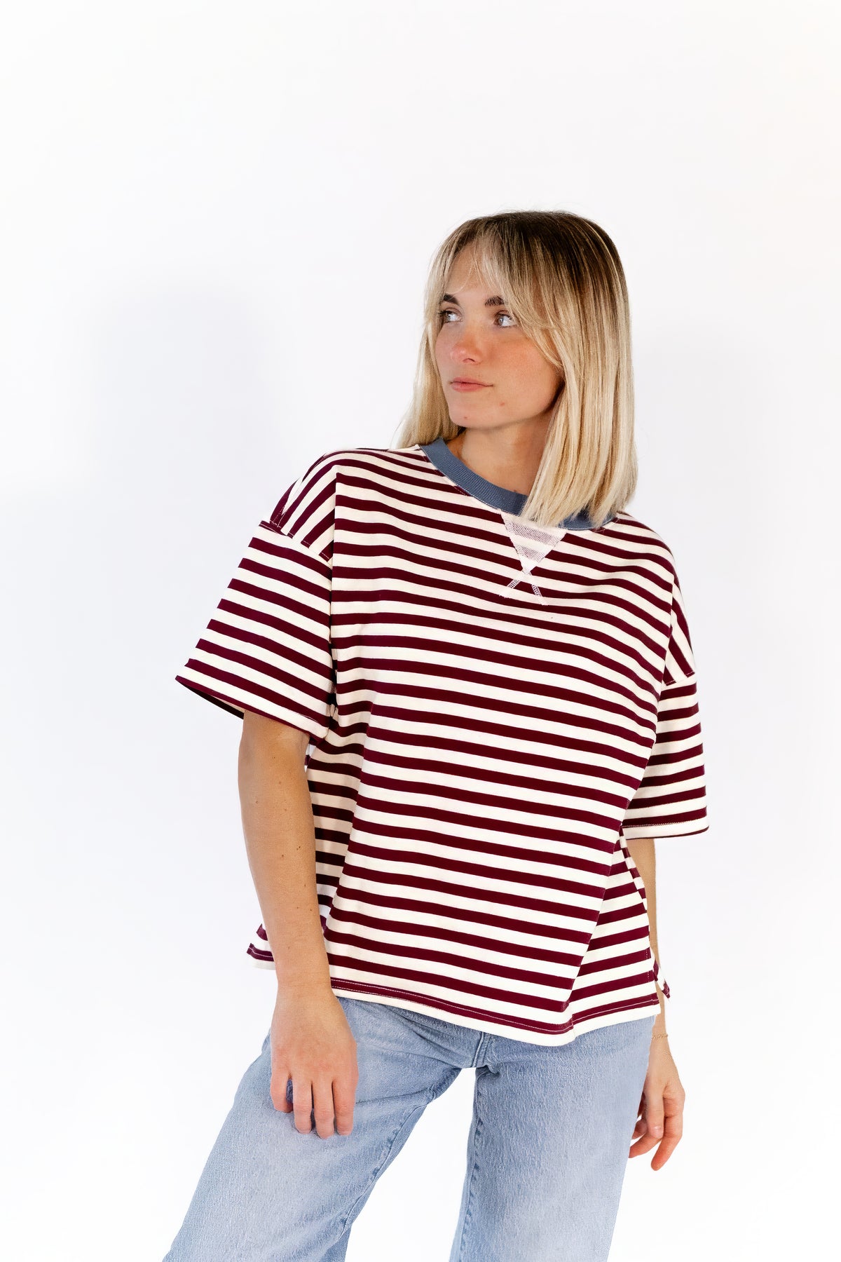 Vickie Striped Tee