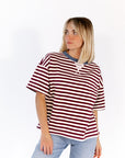 Vickie Striped Tee