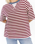 Vickie Striped Tee