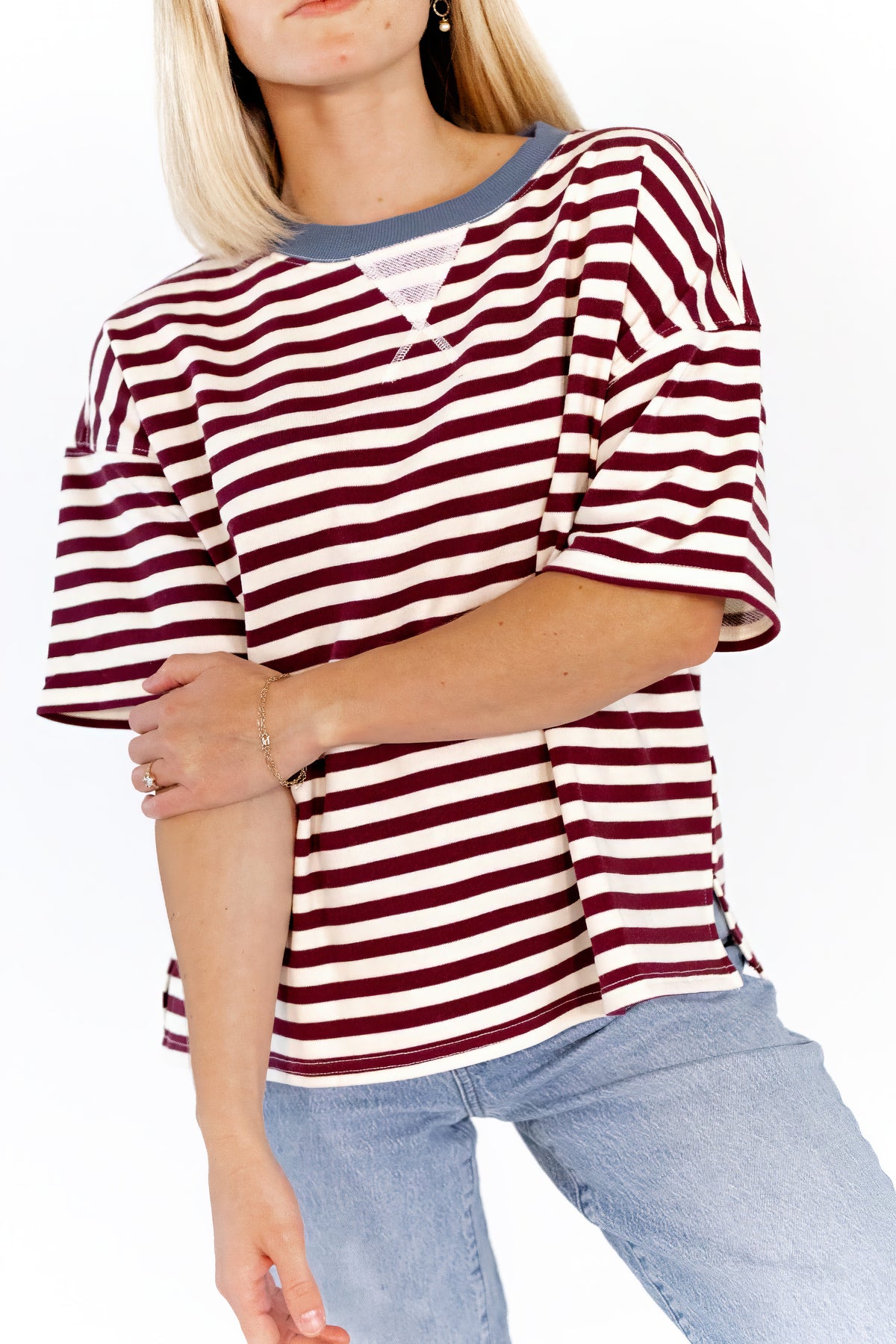 Vickie Striped Tee
