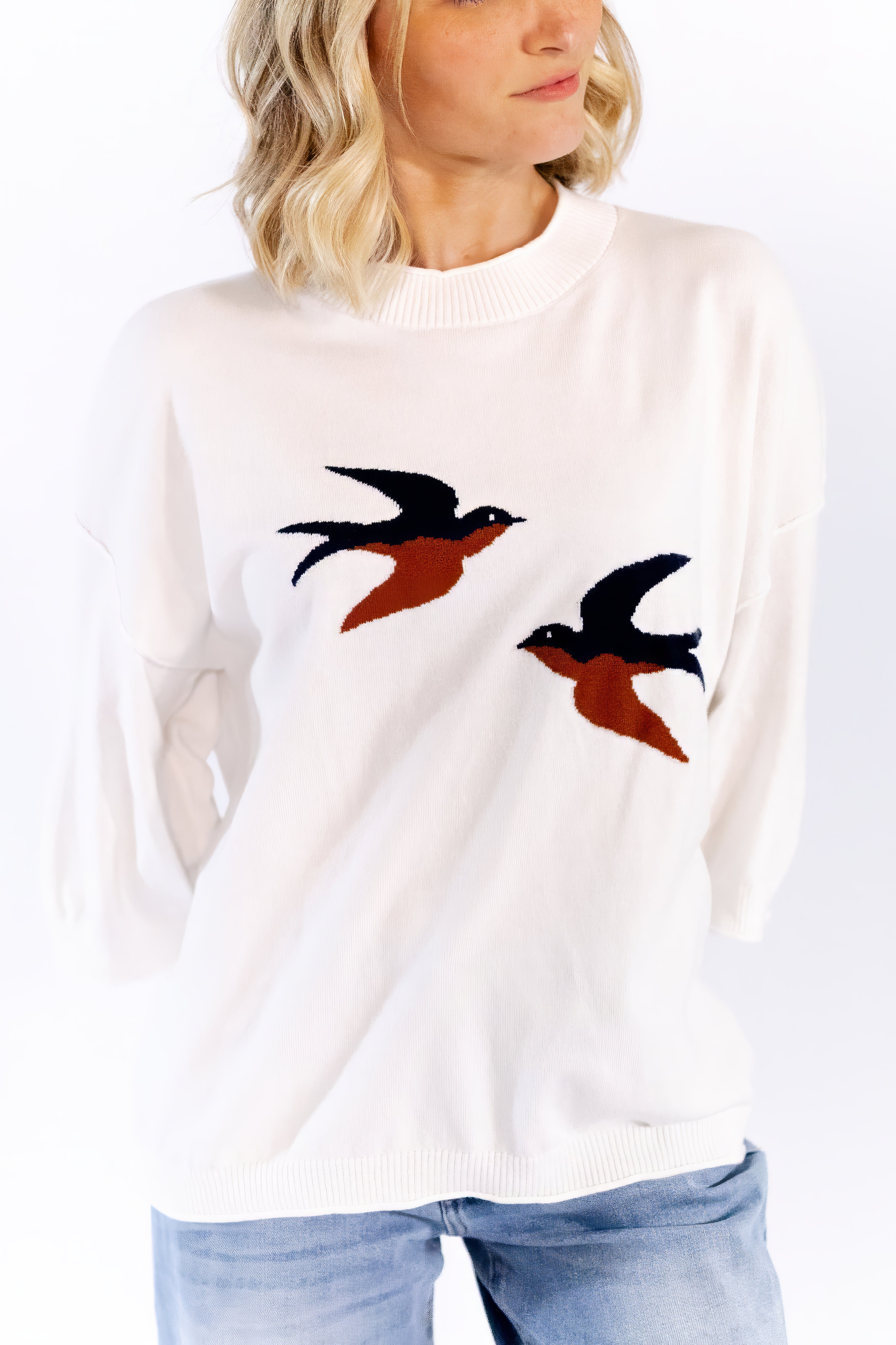 Birds of a Feather Knit Top