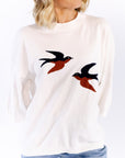 Birds of a Feather Knit Top