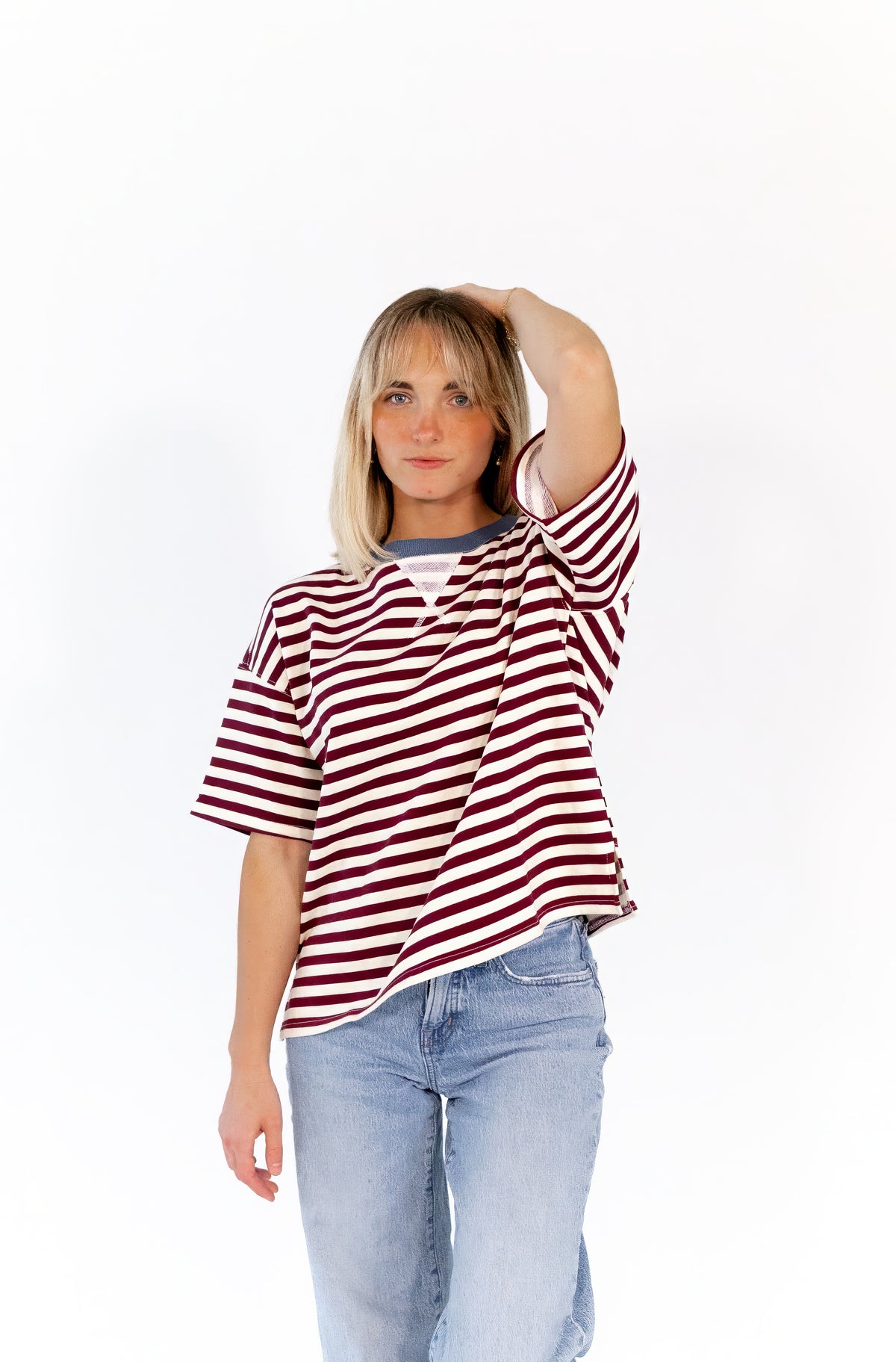 Vickie Striped Tee