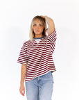Vickie Striped Tee