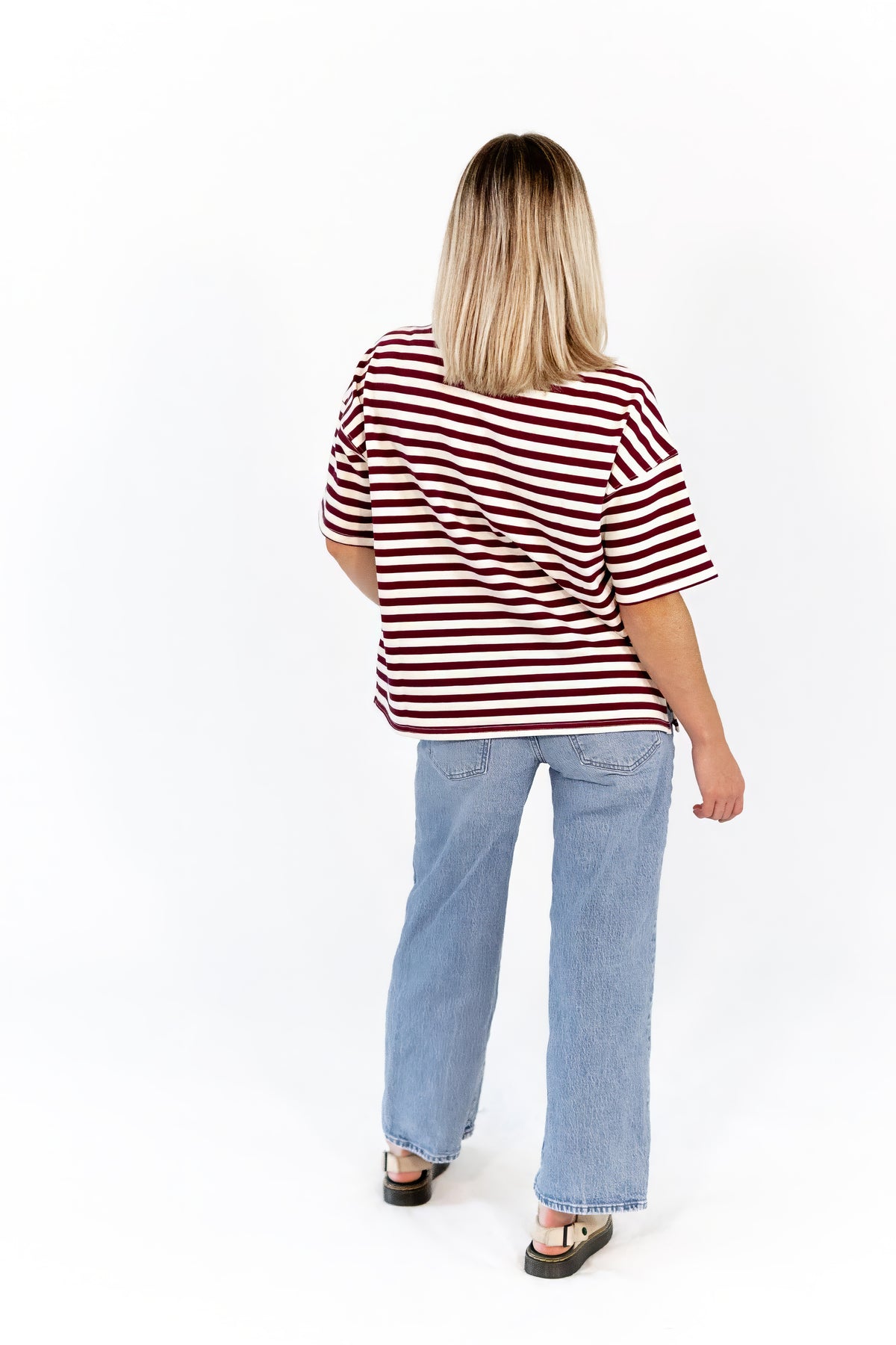 Vickie Striped Tee