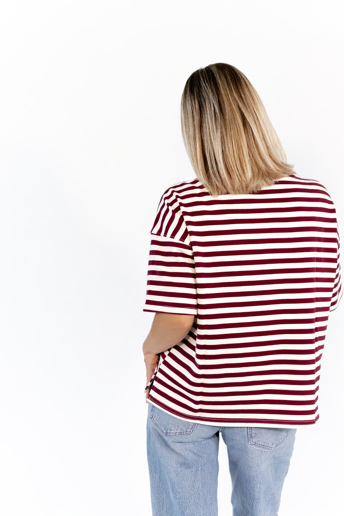 Vickie Striped Tee