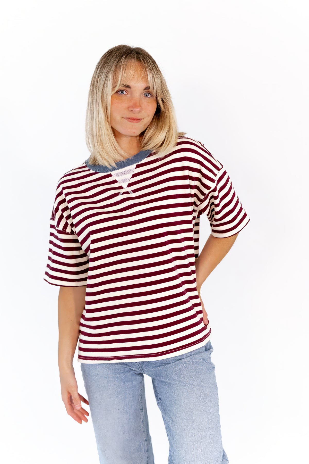 Vickie Striped Tee