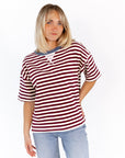 Vickie Striped Tee