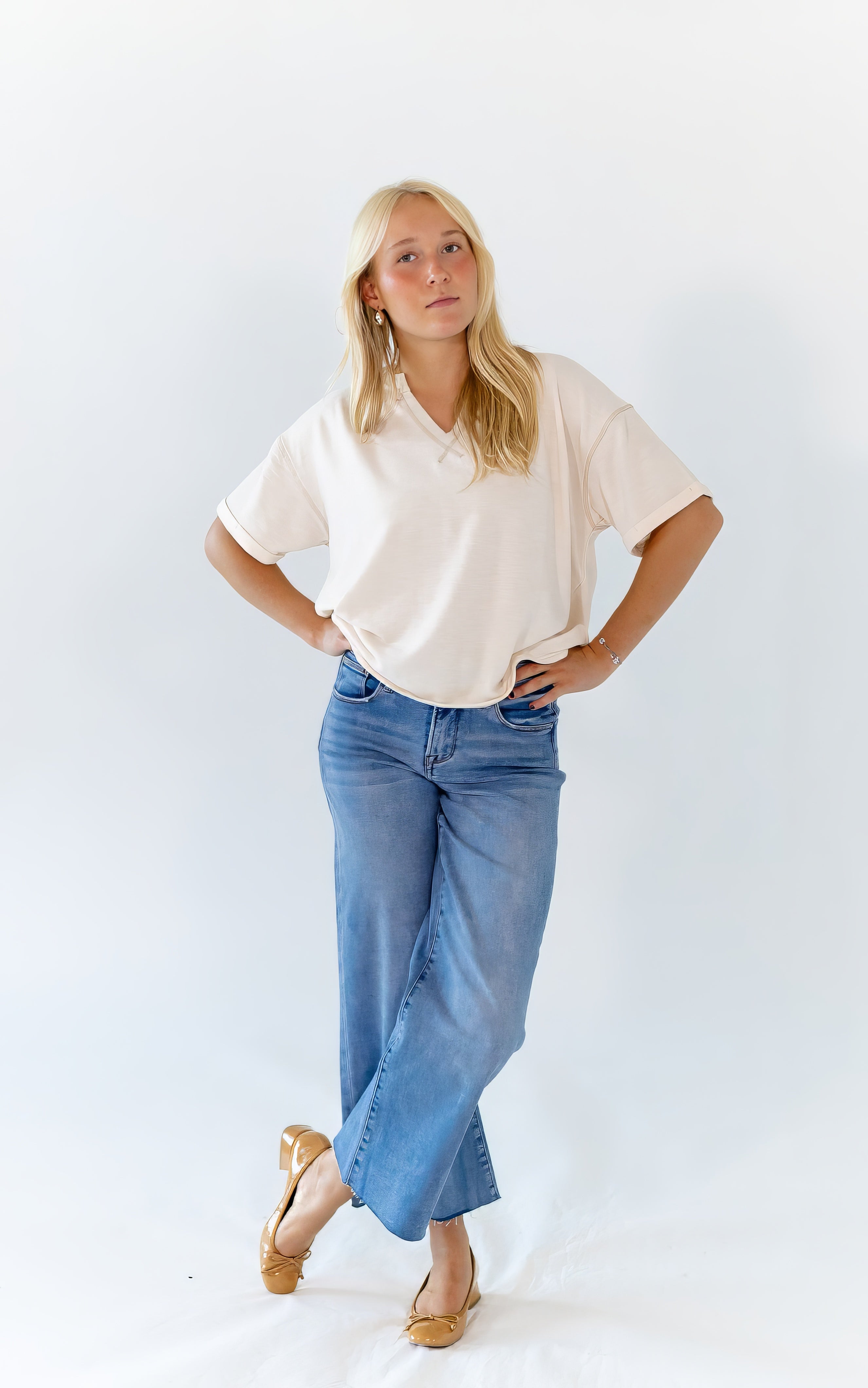 Alessandra Medium Wash Denim