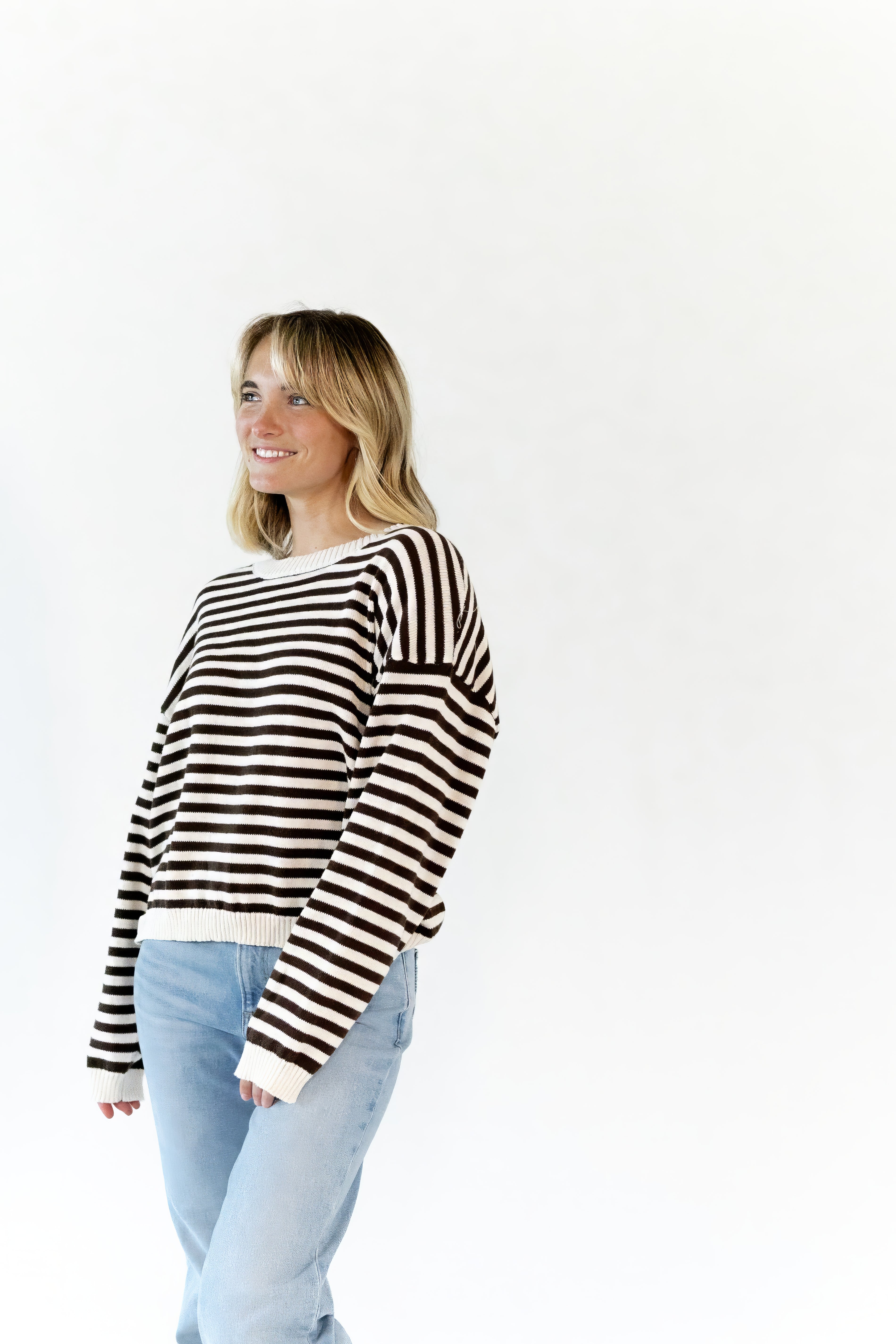 Lang Striped Sweater