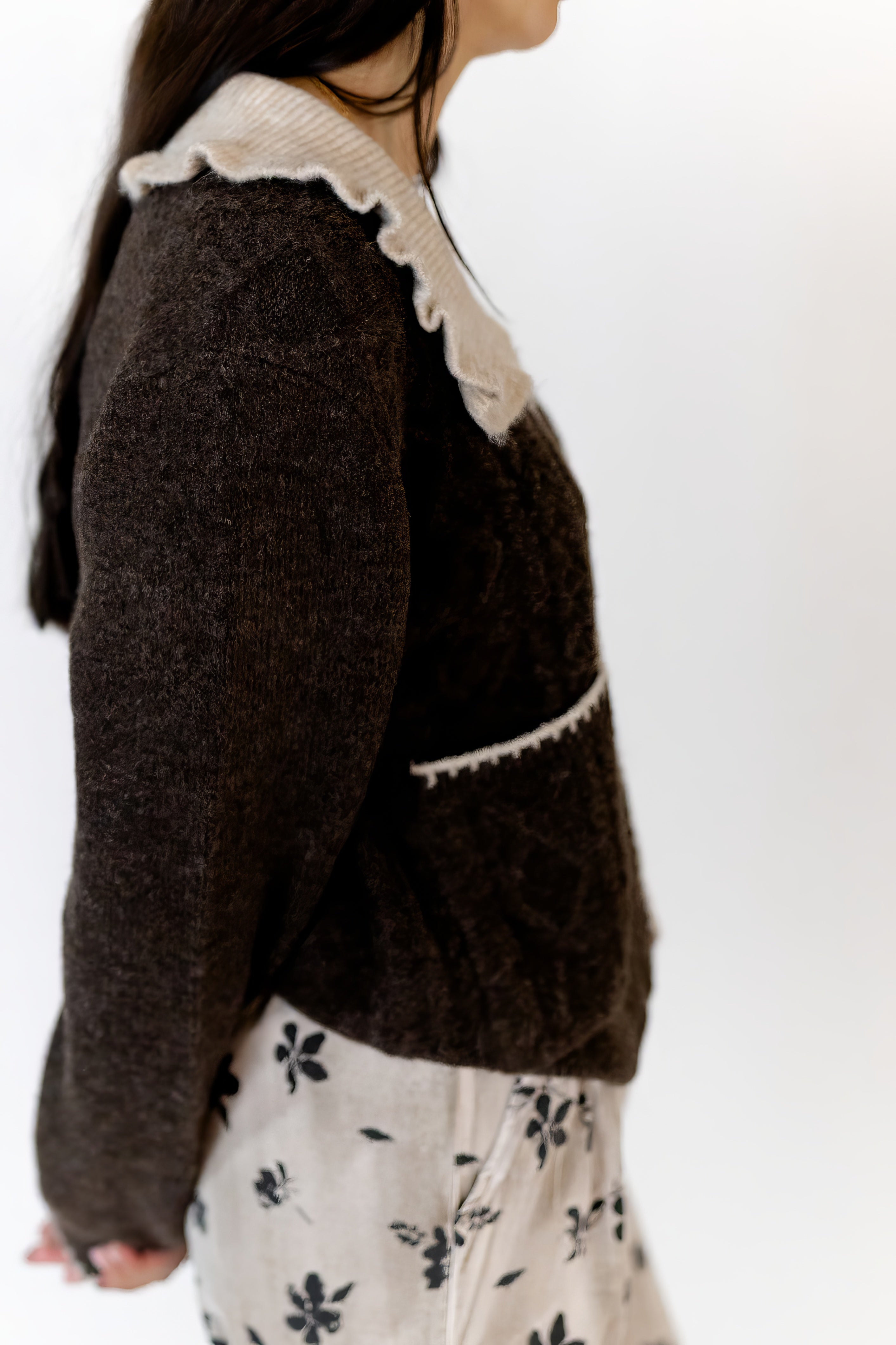 Weston Oversized Collar Top