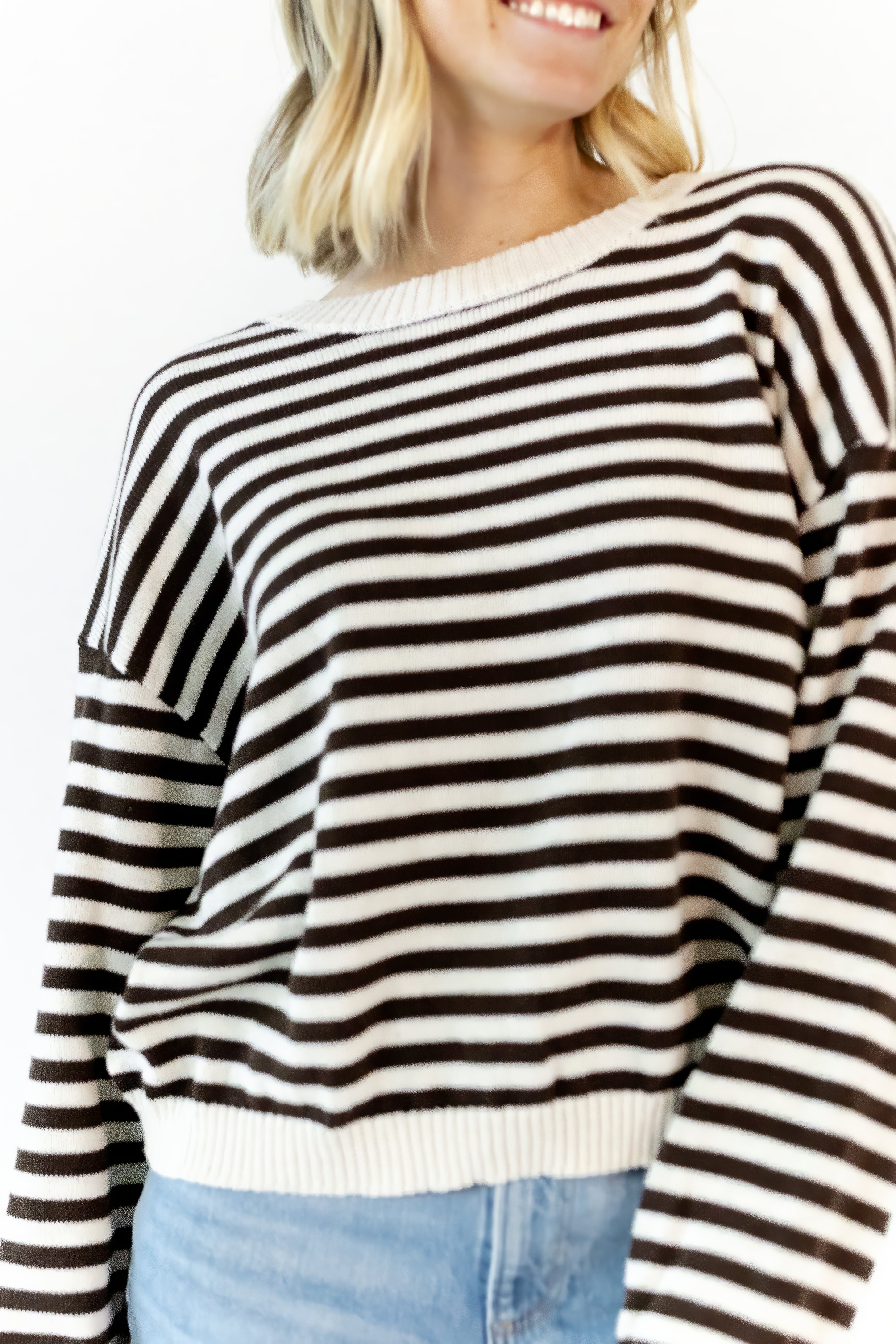 Lang Striped Sweater