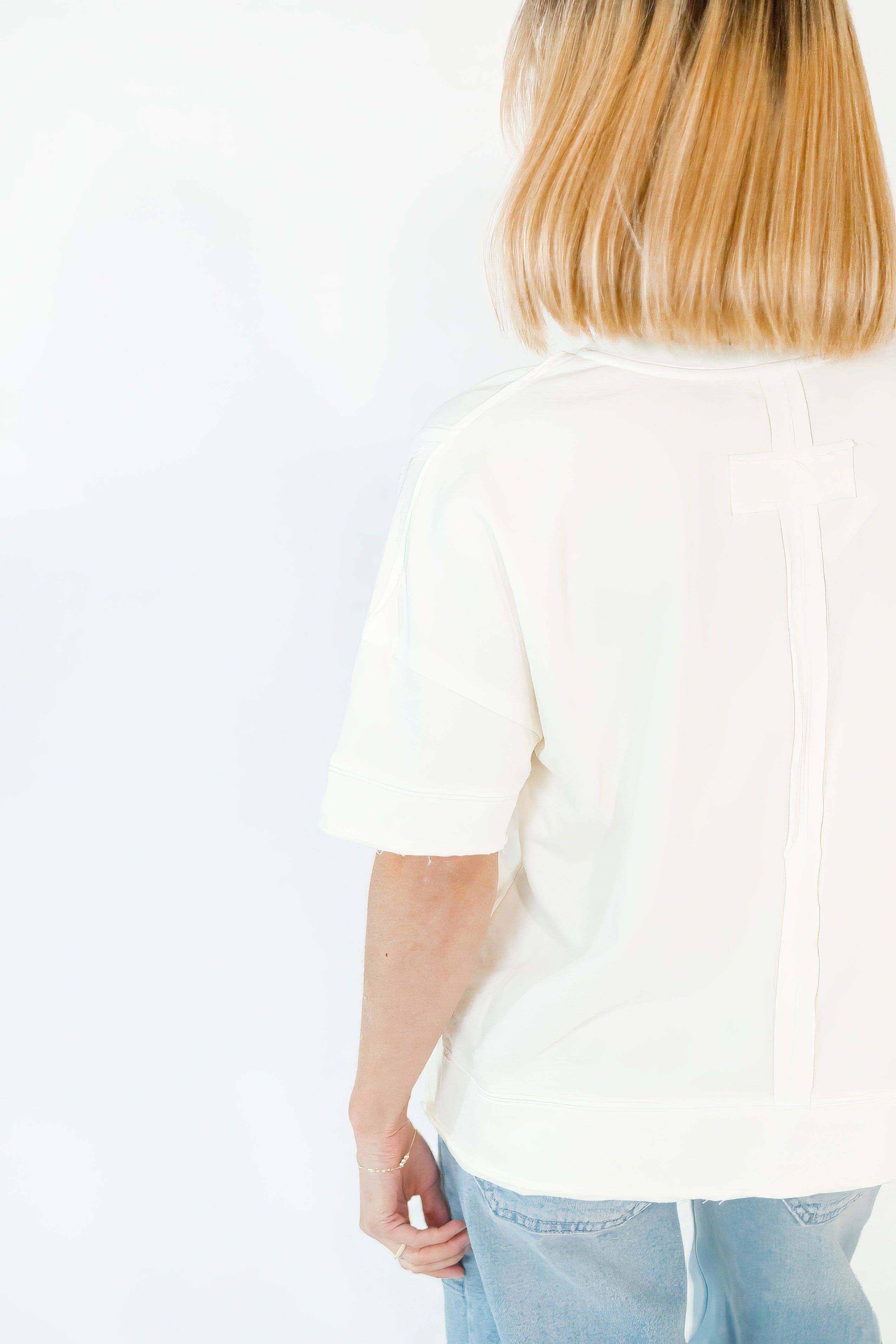 Ruthie Split Neck Top