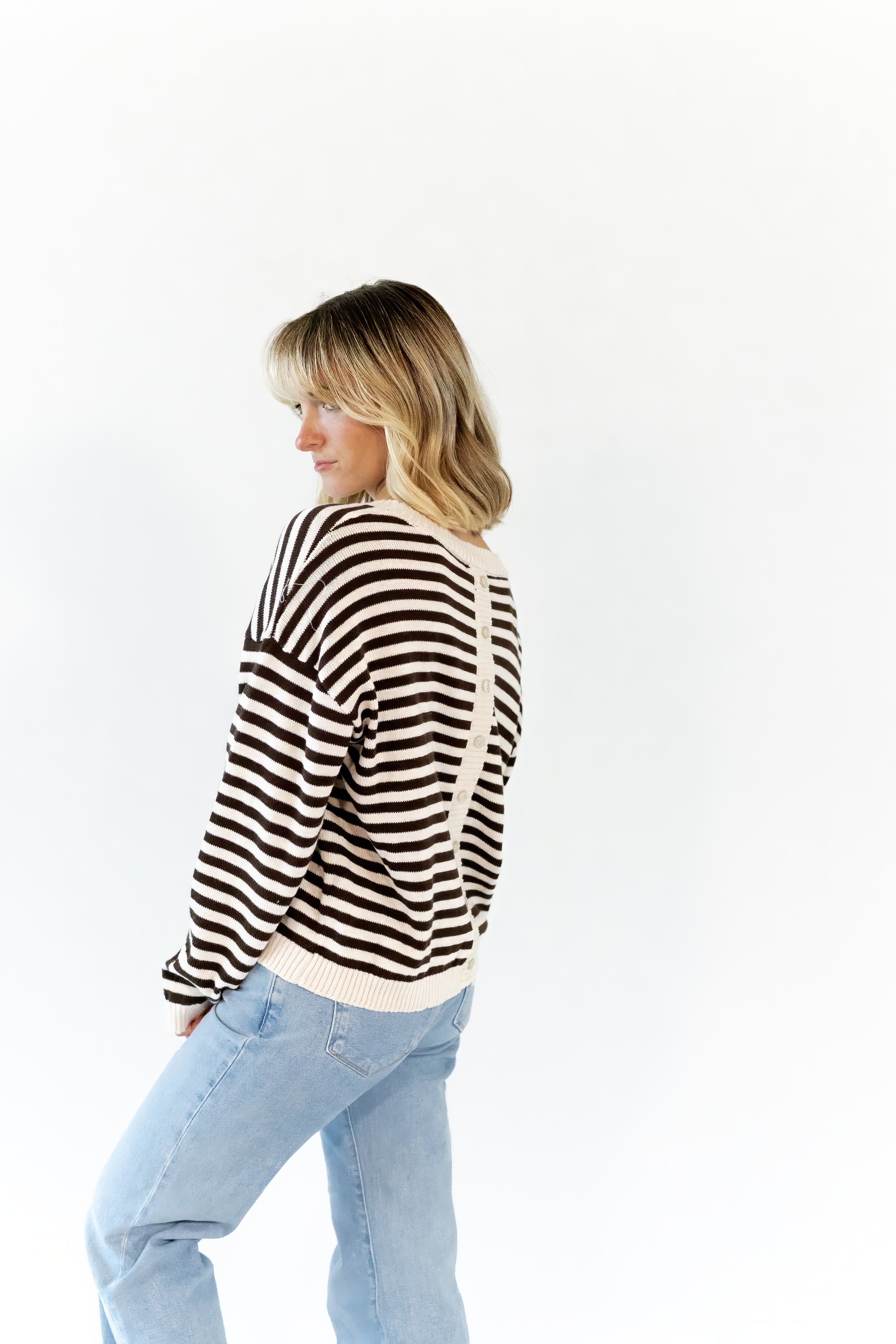 Lang Striped Sweater