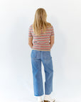 Cado Striped Knit Top
