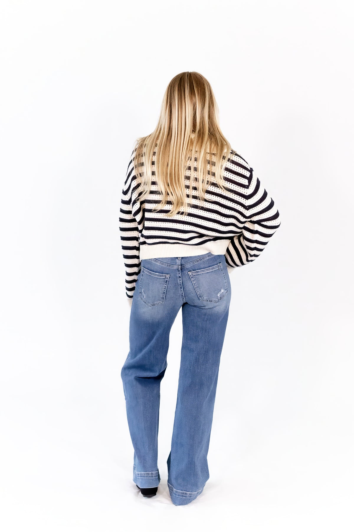 Volcan Striped Half-Zip