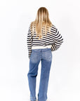 Volcan Striped Half-Zip
