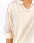 Addie Color-Blocked Top