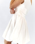 Sylvie Bubble Hem Mini Dress