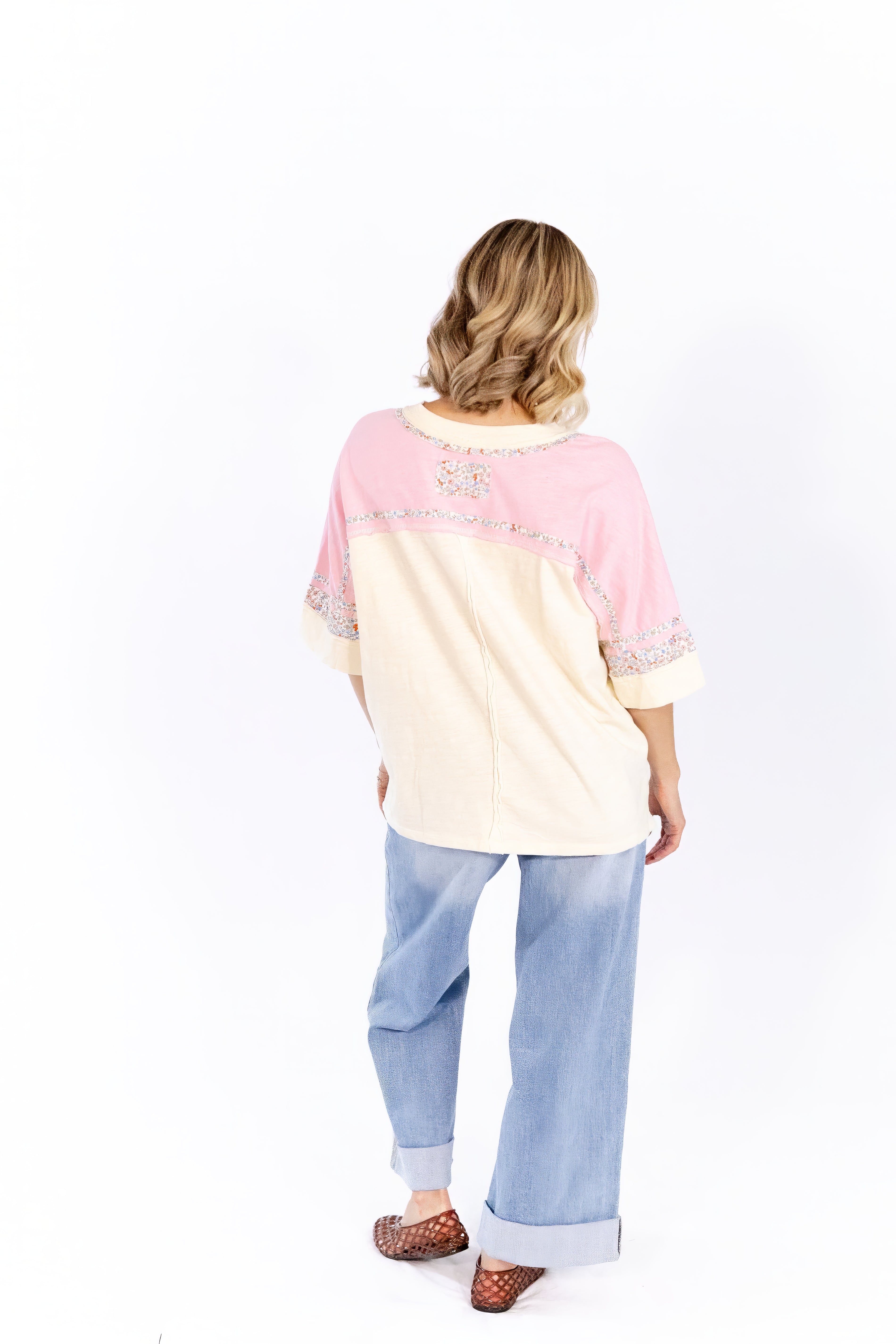 Addie Color-Blocked Top