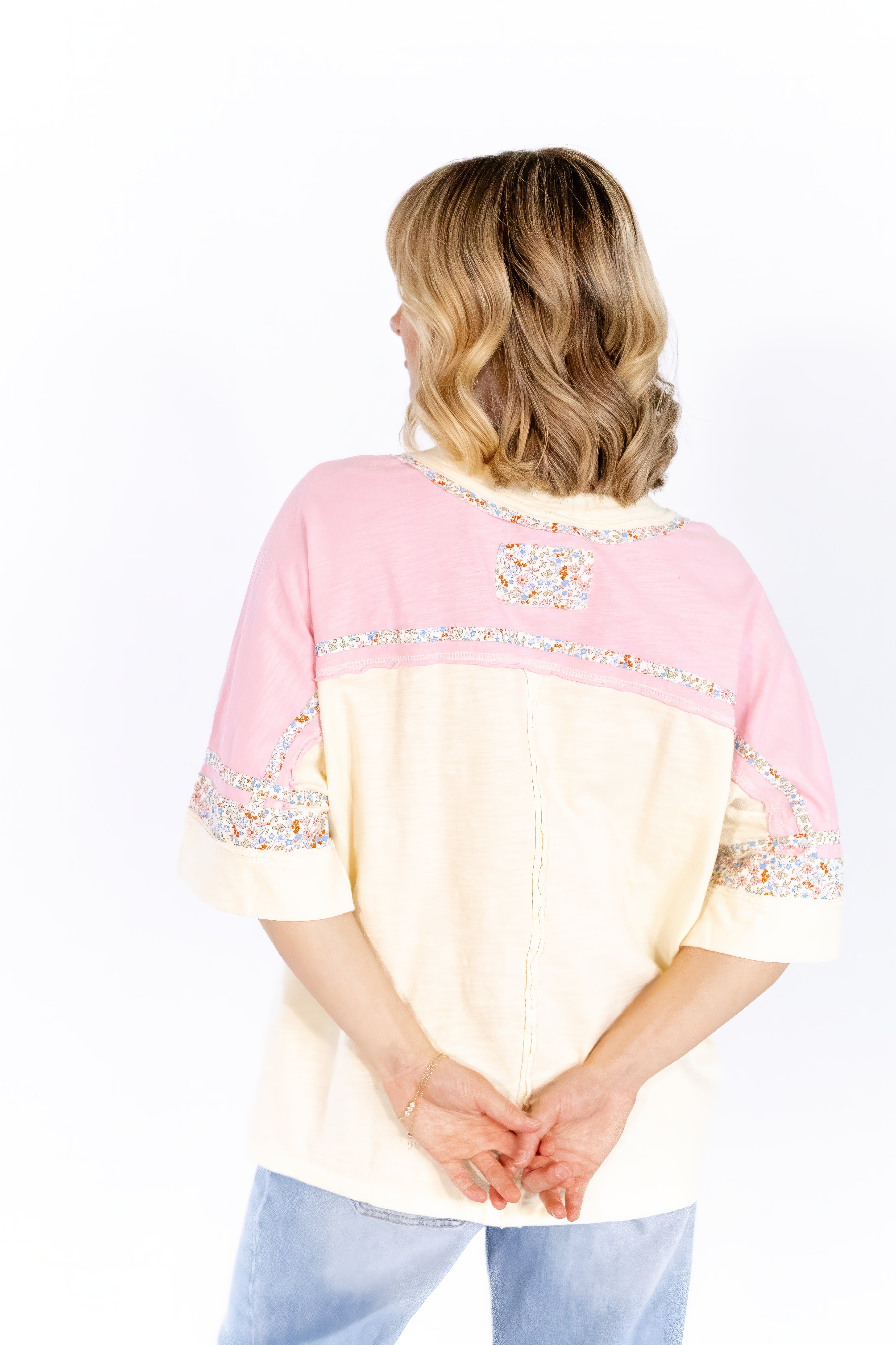 Addie Color-Blocked Top