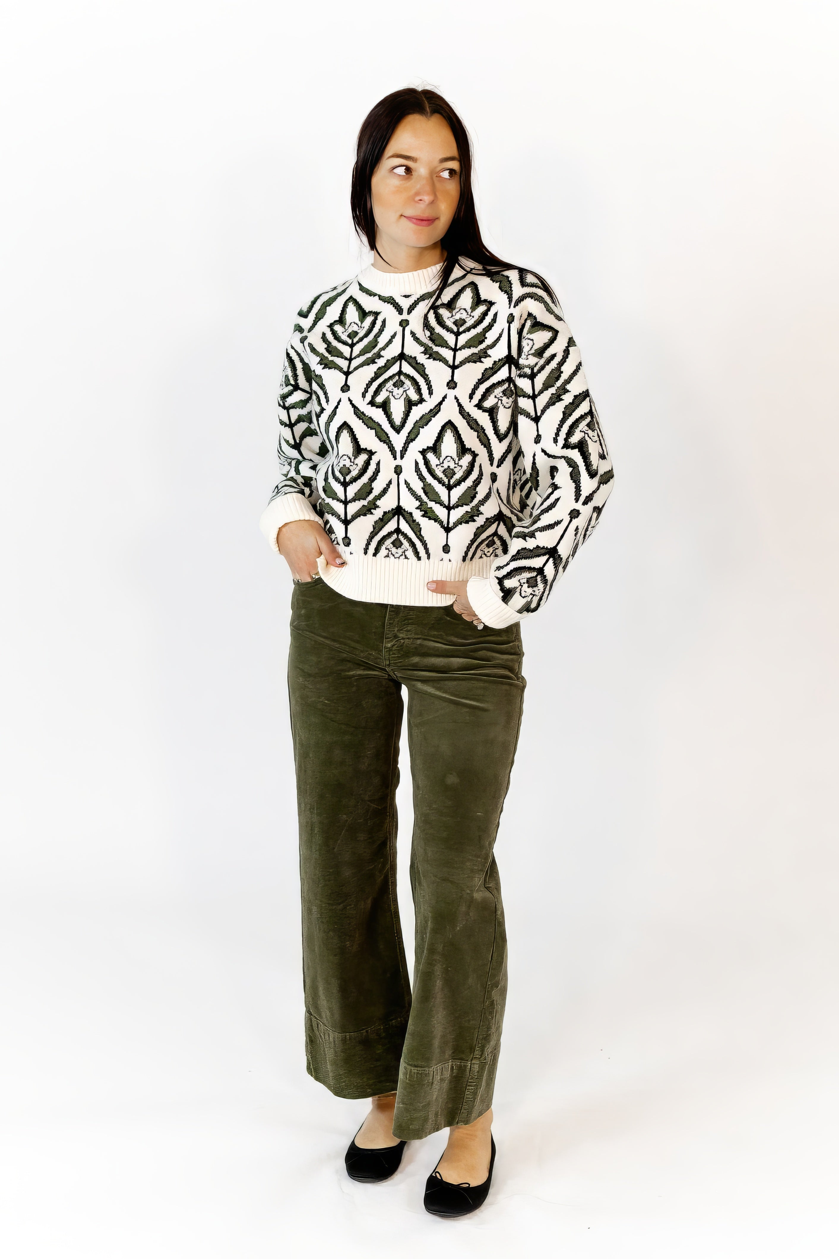 Lainey Floral Sweater