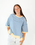 Habanne Striped Crewneck
