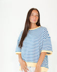 Habanne Striped Crewneck