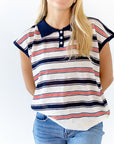 Swenson Striped Polo
