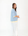 Habanne Striped Crewneck