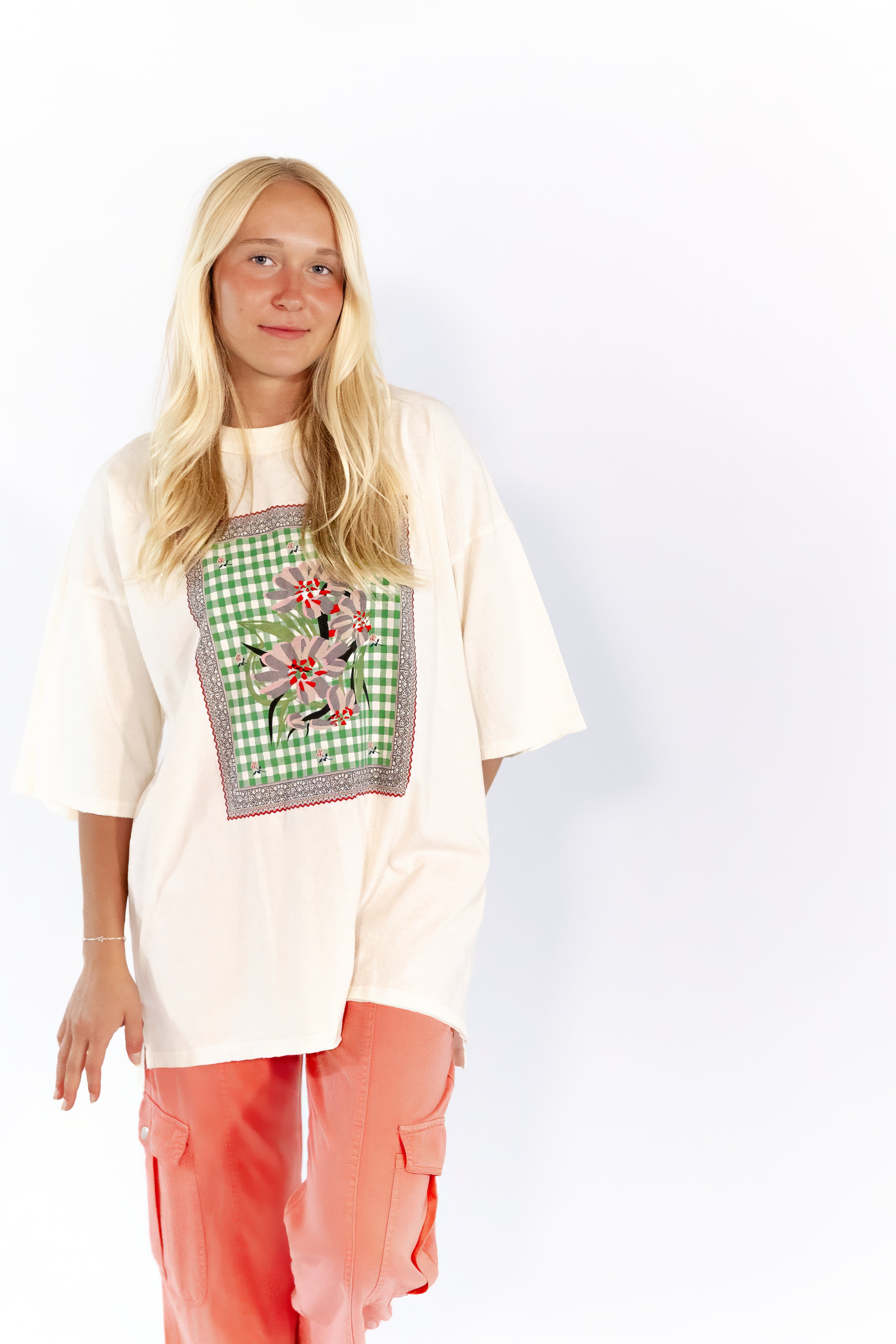 Poststamp Mineral Washed Tee