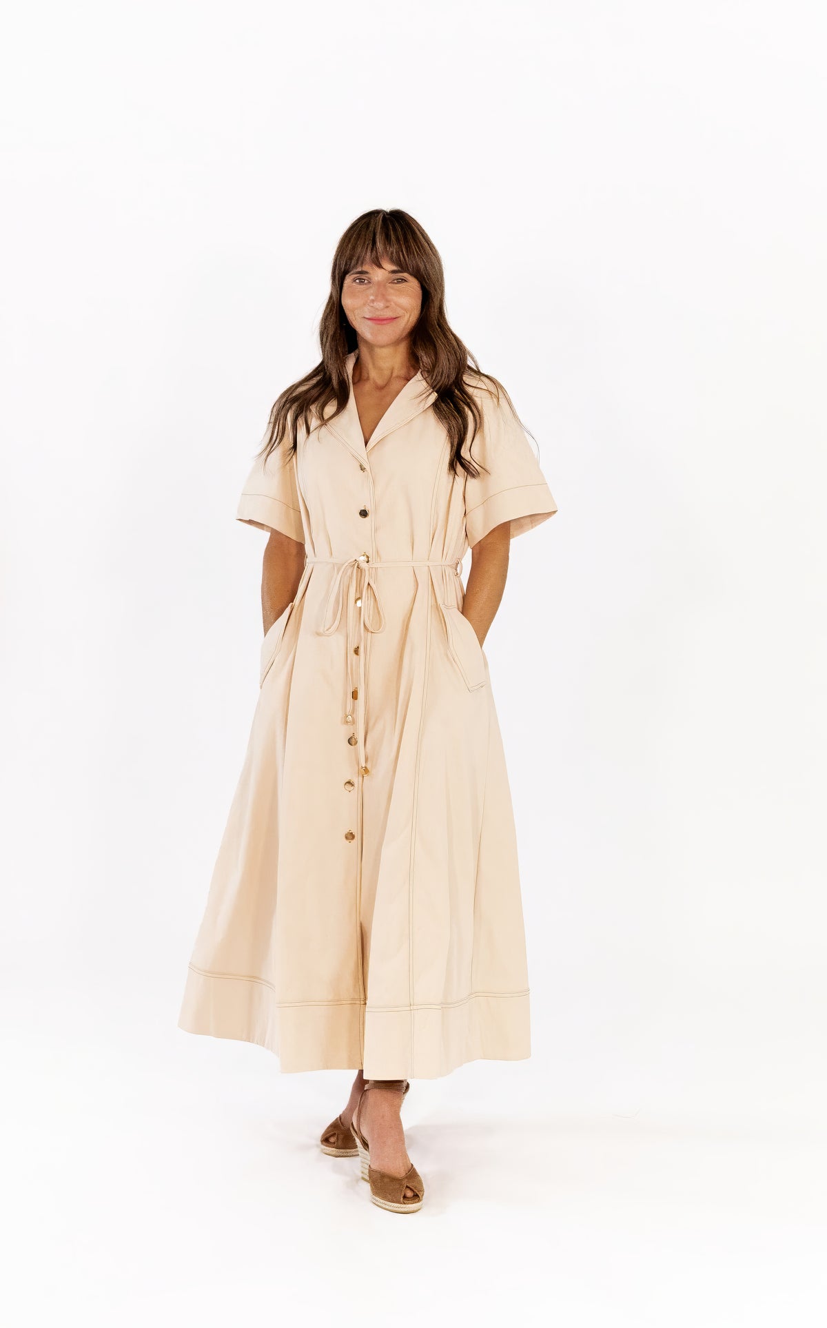 Oliver Button Down Dress