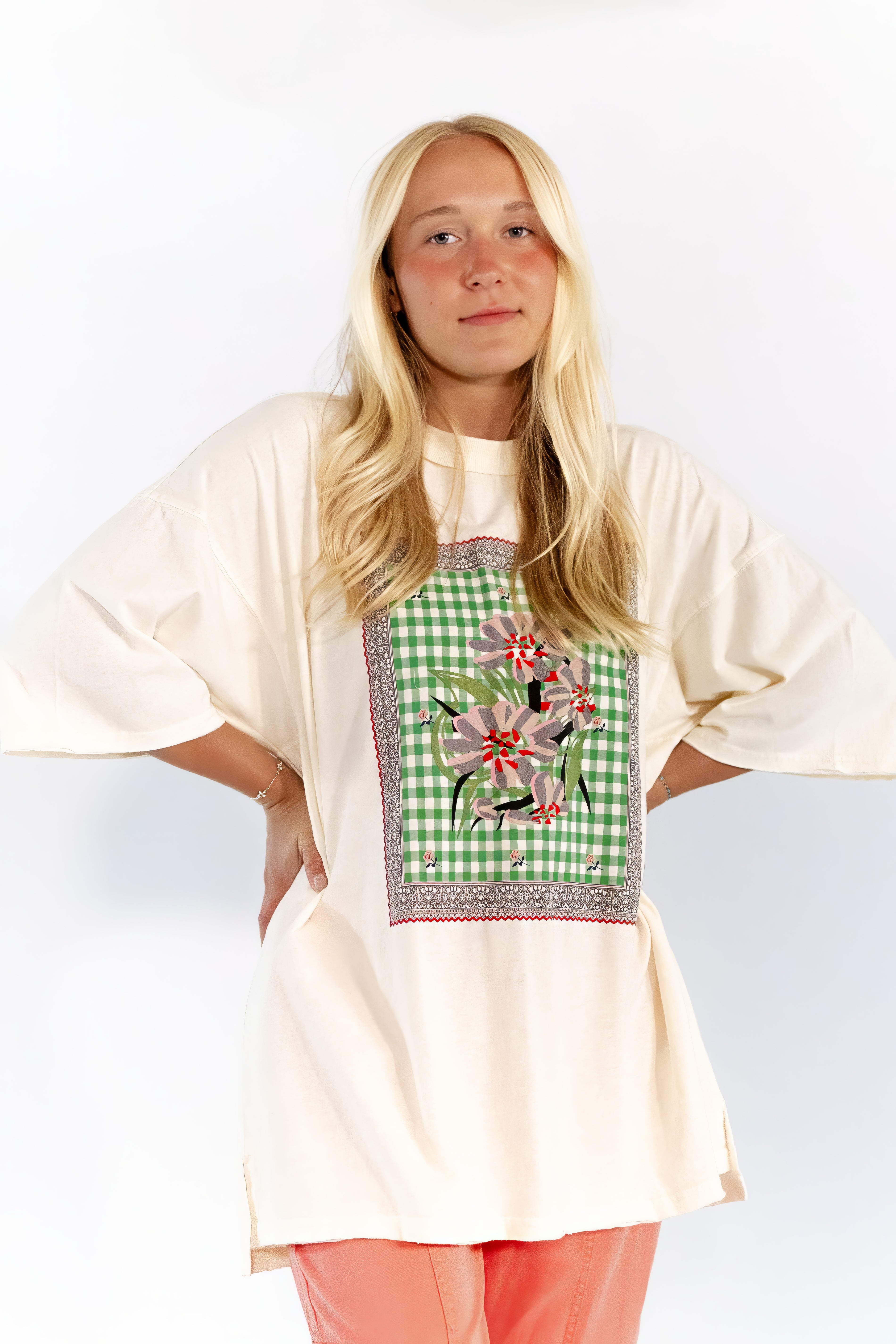 Poststamp Mineral Washed Tee