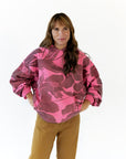 Mia Floral Print Hoodie