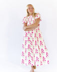 Tabbie Floral Midi Dress