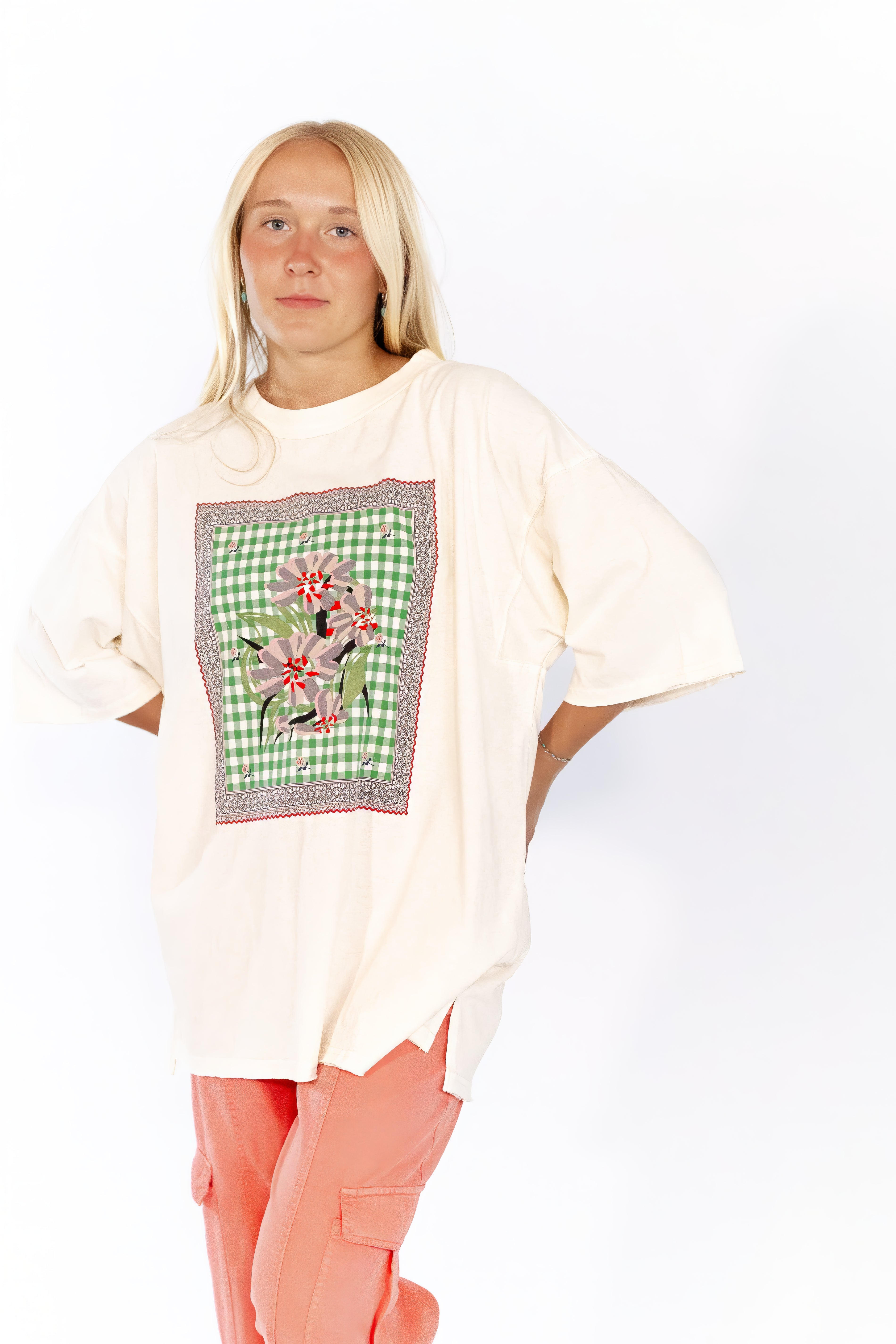 Poststamp Mineral Washed Tee