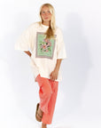 Poststamp Mineral Washed Tee