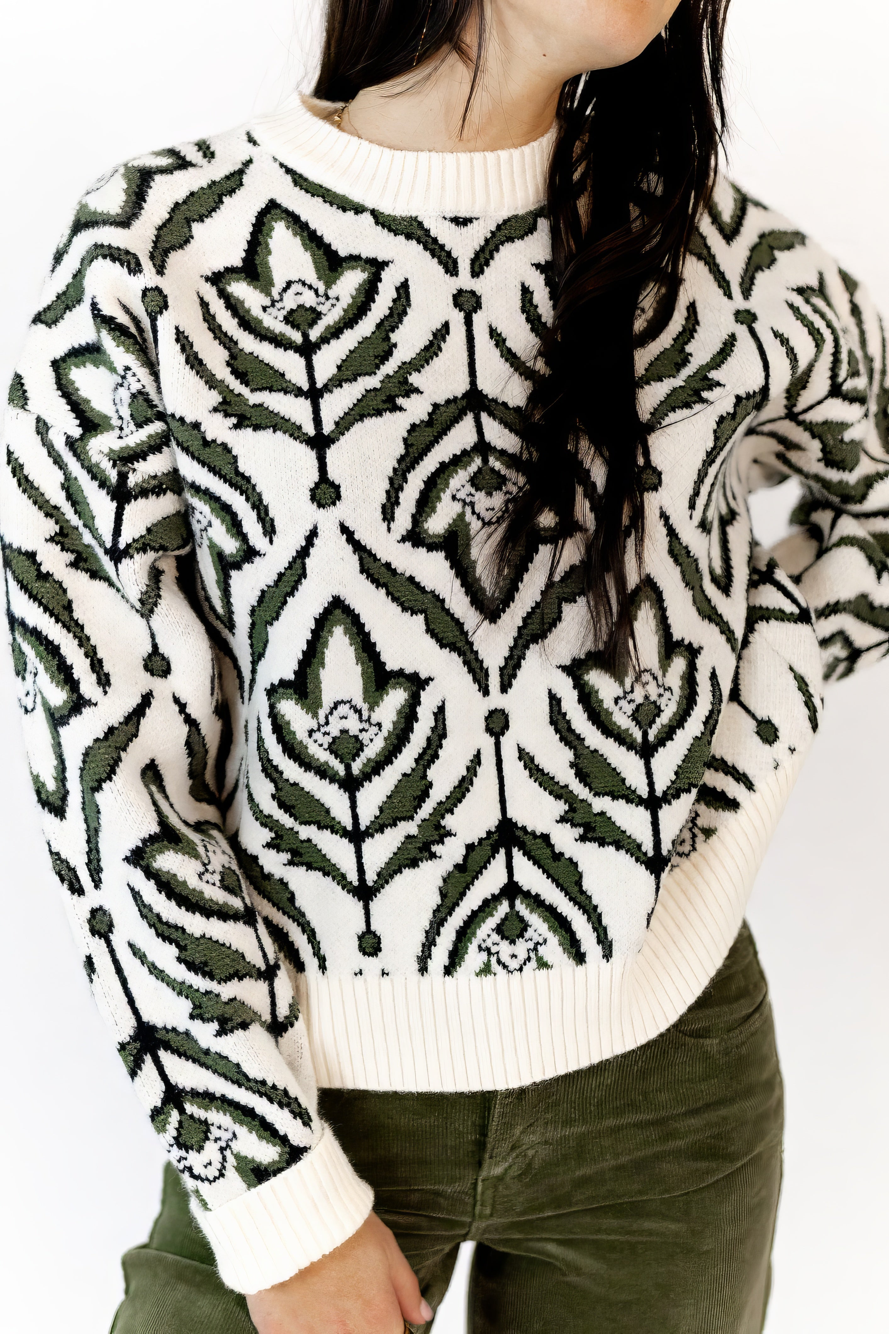 Lainey Floral Sweater