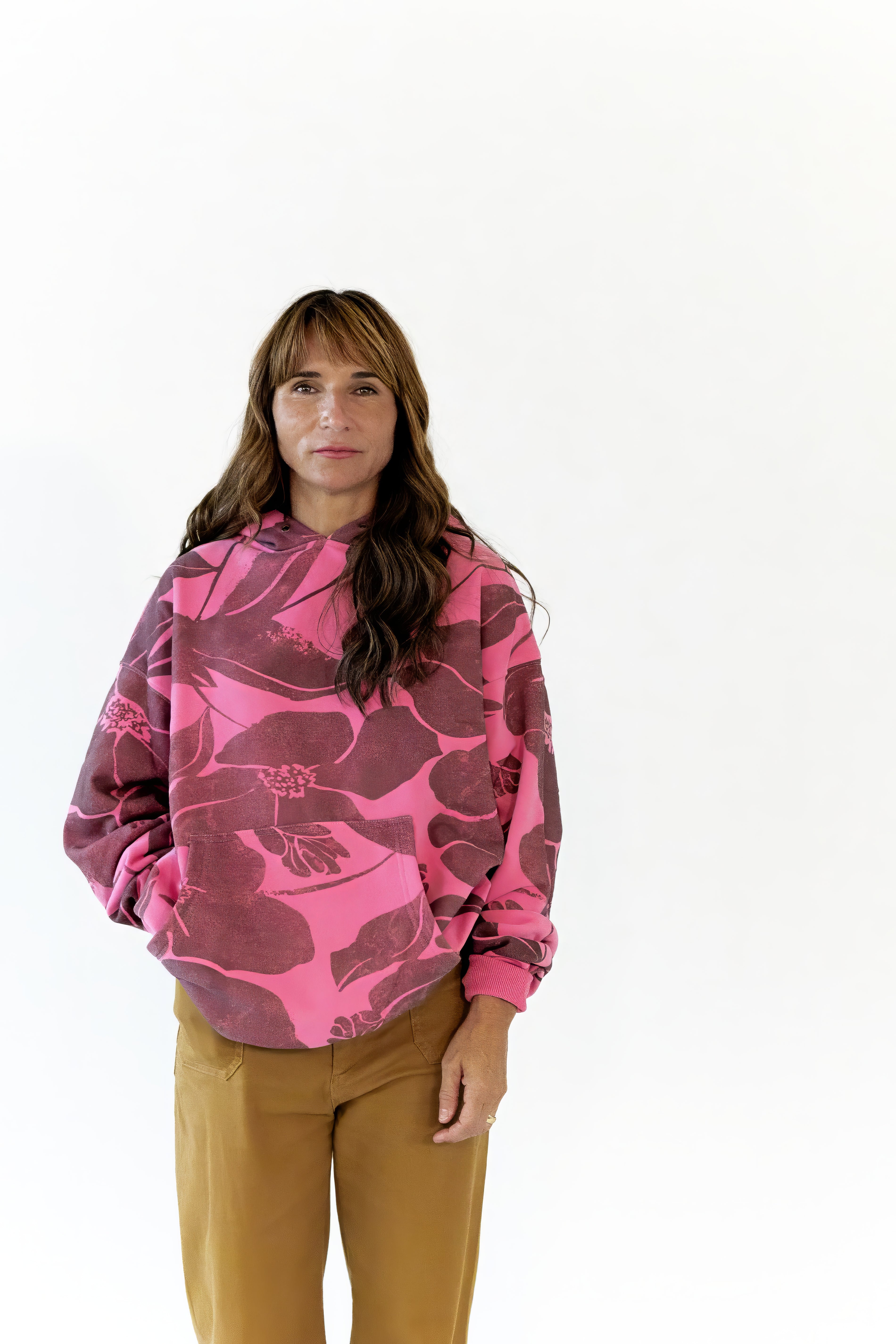 Mia Floral Print Hoodie