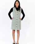 Sherilyn Corduroy Button Down Dress