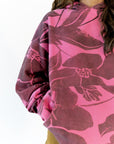 Mia Floral Print Hoodie