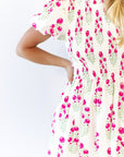 Tabbie Floral Midi Dress