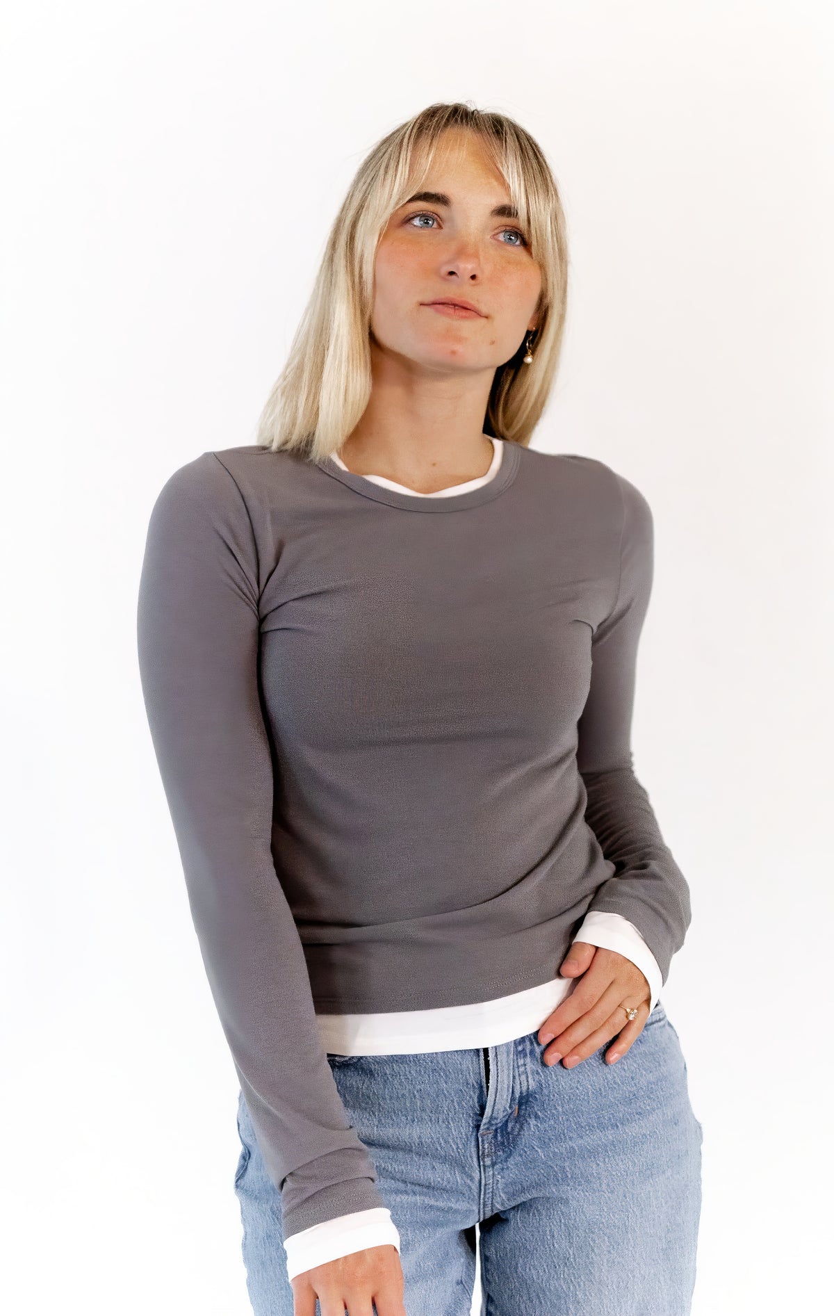 Avi Layered Look Tee